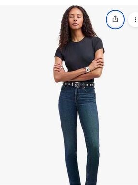Madewell Mid Rise Stovepipe